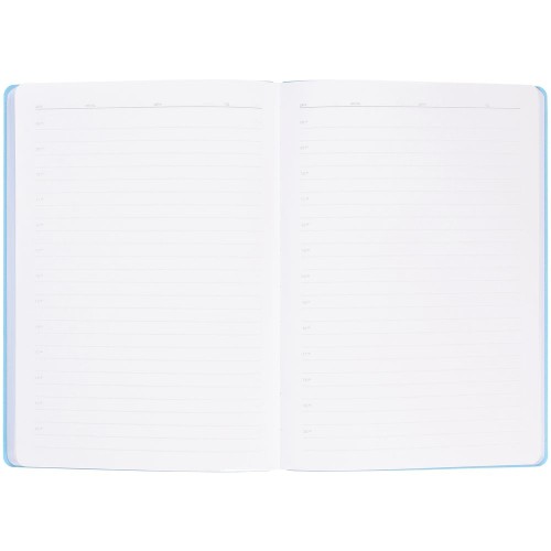 Ежедневник Flexpen Shall, недатированный, голубой