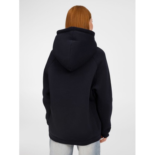 Худи унисекс оверсайз Easy Street, темно-синее