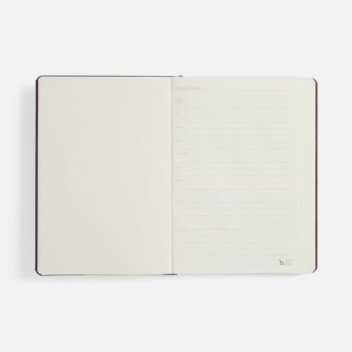 Ежедневник Urban Hard, недатированный, коричневый