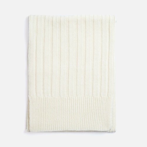 Шарф Bellish, белый (ванильный)