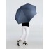 Зонт складной Fiber, темно-синий