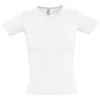 Футболка женская Lady 220 с V-образным вырезом, белая