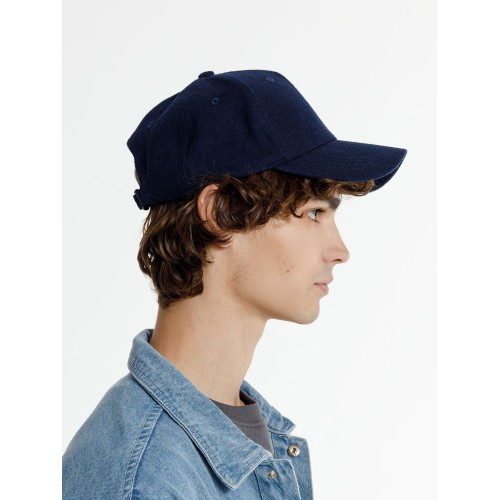 Бейсболка Woolridge, темно-синяя