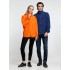 Куртка флисовая унисекс Fliska, оранжевая
