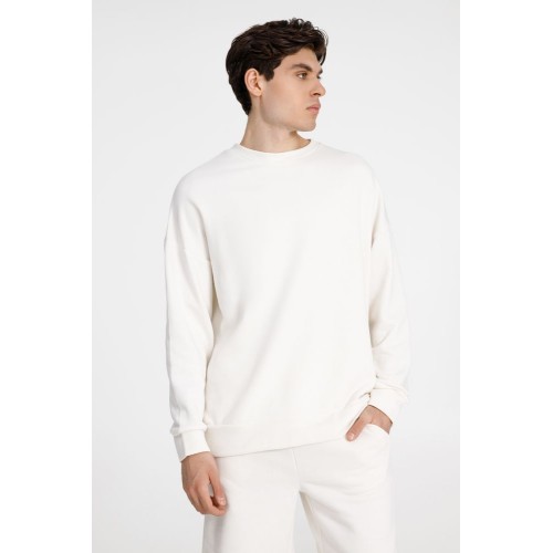 Свитшот унисекс S2, молочно-белый