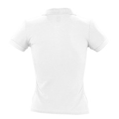 Рубашка поло женская People 210, белая