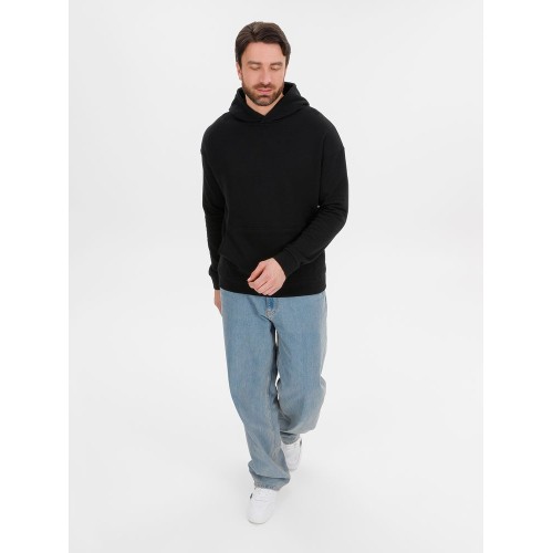 Худи оверсайз унисекс Outshine, черное