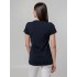 Футболка женская T-bolka Stretch Lady, темно-синяя (navy)