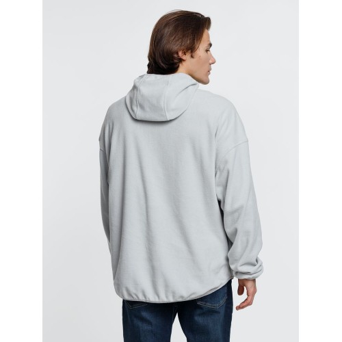 Анорак флисовый унисекс Fliska, светло-серый