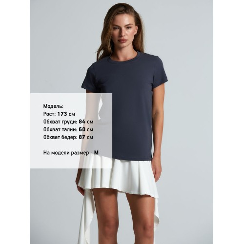 Футболка женская T-bolka Lady, темно-серая (графит)