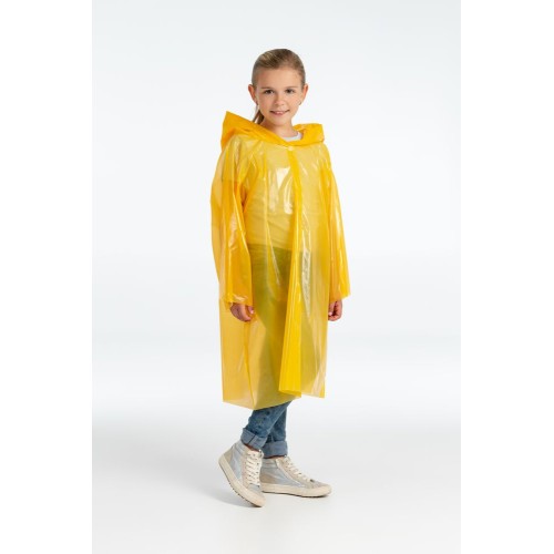 Дождевик-плащ детский BrightWay Kids, желтый