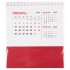 Календарь настольный Datio, красный