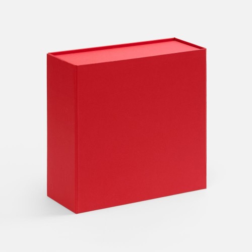 Коробка складная Quadra Fold, красная