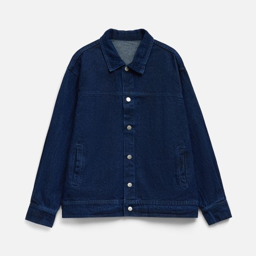 Куртка джинсовая O1, темно-синяя