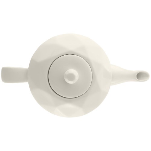 Чайник Diamante Bianco в подарочной коробке, белый