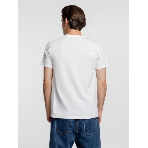 Футболка унисекс T-Bolka 160, белая (теплый оттенок)