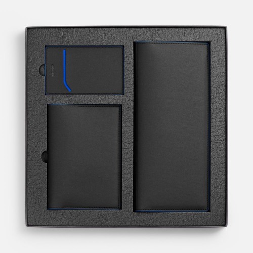 Набор Multimo Simple, черный с синим