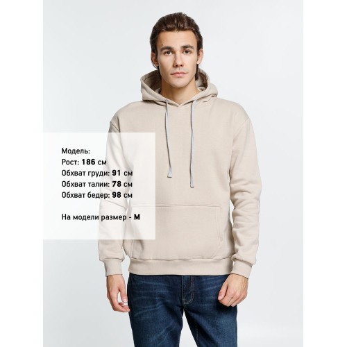 Толстовка с капюшоном Kirenga Heavy, бежевая
