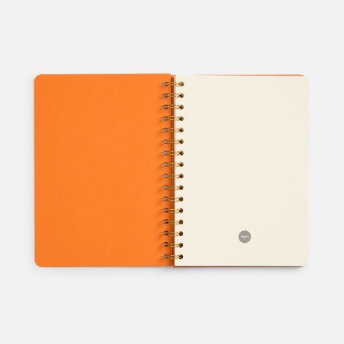 Ежедневник Spiral, недатированный, оранжевый