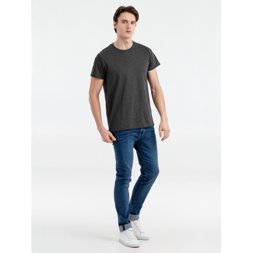 Футболка мужская Regent Fit 150, черный меланж