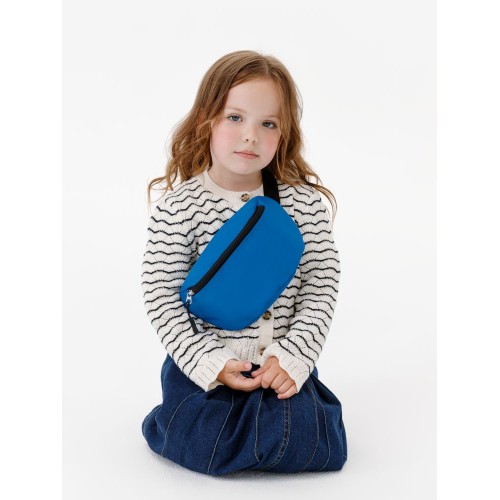 Детская поясная сумка Sonrisa, темно-синяя