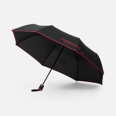 Зонт складной Edgeline, красный