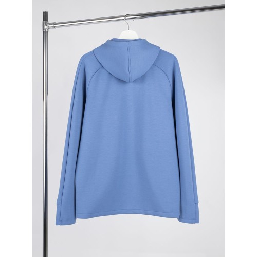 Куртка с капюшоном унисекс Begi, синяя