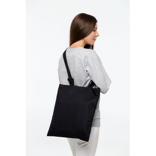 Сумка для покупок с регулируемыми ручками Leta, черная