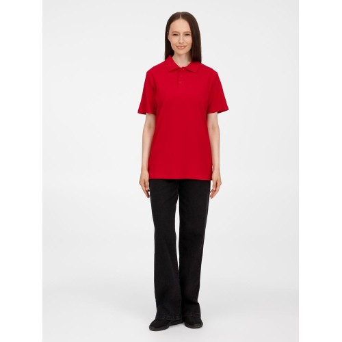 Рубашка поло унисекс Tervise, красная