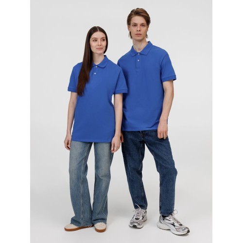 Рубашка поло унисекс Pacific, ярко-синяя (royal)