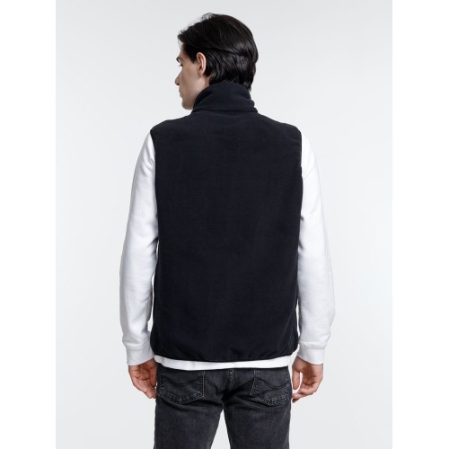 Жилет флисовый унисекс Nesse, черный