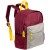Рюкзак детский Kiddo, бордовый с серым Рюкзак детский Kiddo, бордовый с серым