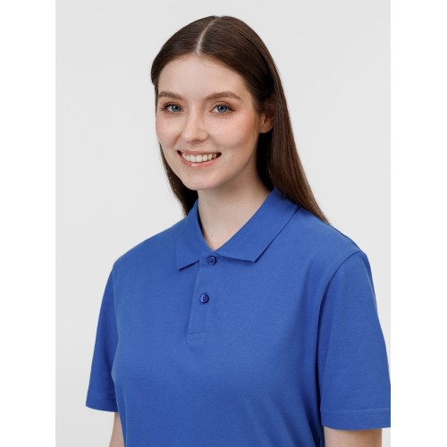 Рубашка поло унисекс Pulse, ярко-синяя (royal)