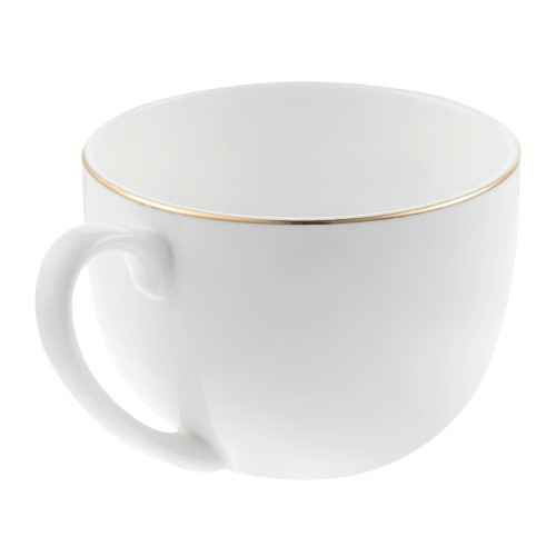 Набор на 2 персоны Select, белый с золотистой отводкой