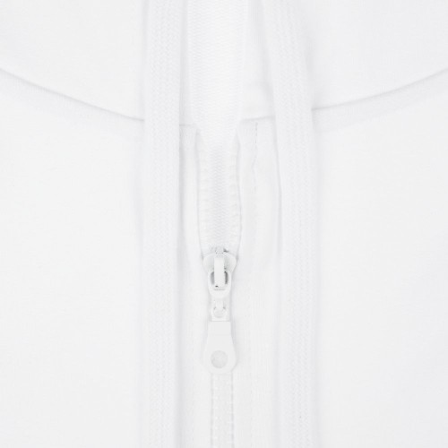 Толстовка на молнии с капюшоном Siverga 2.0, белая