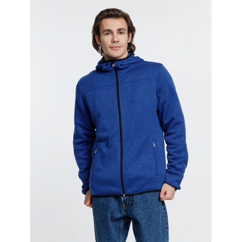 Куртка с капюшоном унисекс Gotland, синяя