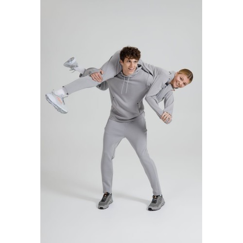 Худи унисекс Begi, серое