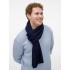 Шарф Nobilis Mono, темно-синий