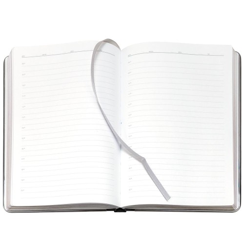 Ежедневник Frame Metal, недатированный, черный