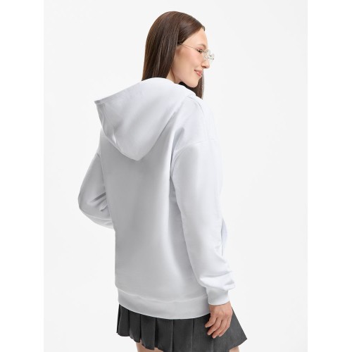 Толстовка унисекс оверсайз Sartoro, белая