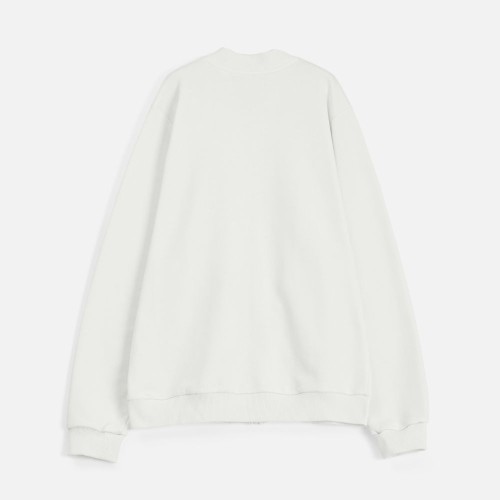 Бомбер унисекс Townie, молочно-белый