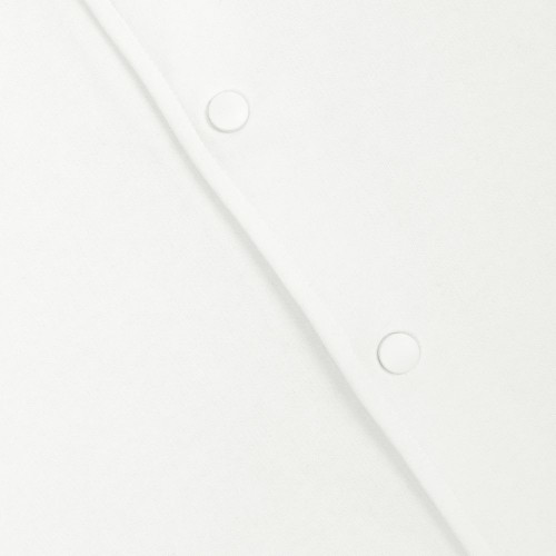 Бомбер унисекс Nuppu, молочно-белый