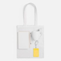 Набор Welcome Pack, желтый с белым