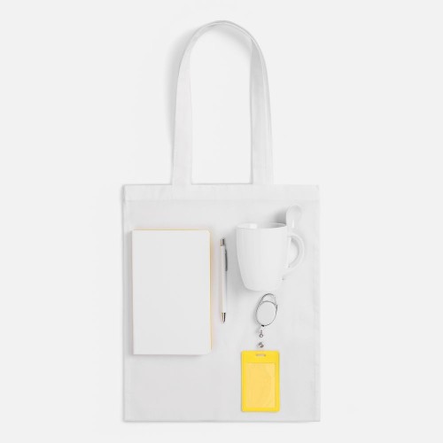 Набор Welcome Pack, желтый с белым