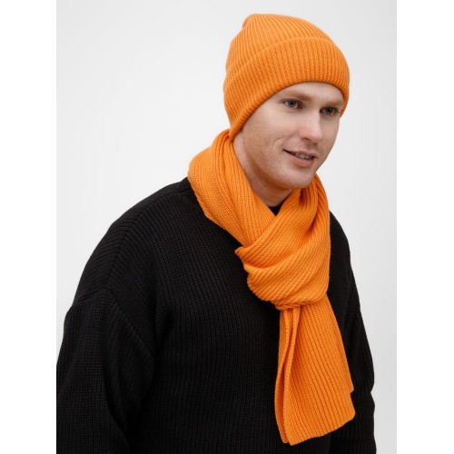 Шапка Nobilis Mono, оранжевая (абрикос)