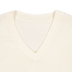 Жилет оверсайз унисекс Tad в сумке, молочно-белый