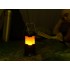 Кемпинговый фонарь с имитацией пламени Lindau Flame, черный