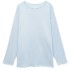 Лонгслив унисекс Siluetti Fuori, светло-голубой