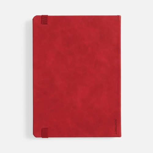 Ежедневник Urban Metal, недатированный, красный