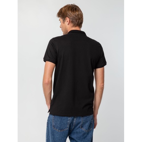 Рубашка поло мужская Virma Stretch, черная